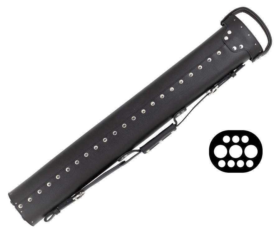 Tango Angus Black 3 Butt 7 Shaft Hard Case 2 Tango Angus Black 3 Butt 7 Shaft Hard Case - Image 2