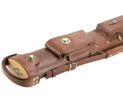 Tango Pampa Chestnut 2 Butt 4 Shaft Leather Cue Case 7 Tango Pampa Chestnut 2 Butt 4 Shaft Leather Cue Case -Cue Craft tapm24 chestnut 03
