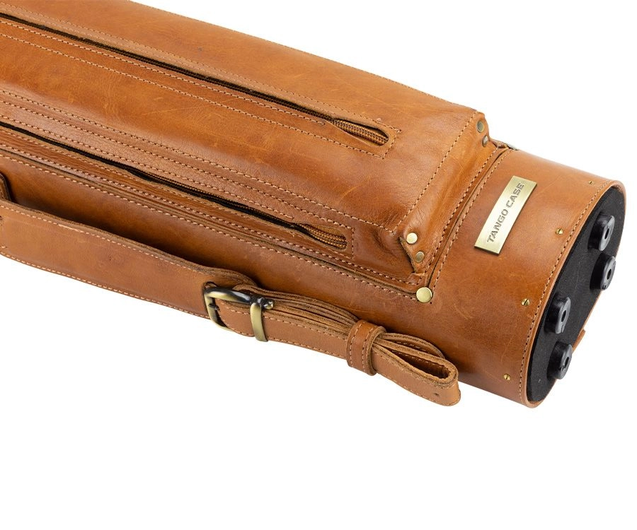 Tango Pampa Tan 3 Butt 5 Shaft Leather Cue Case 4 Tango Pampa Tan 3 Butt 5 Shaft Leather Cue Case - Image 4