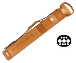 Tango Pampa Tan 3 Butt 7 Shaft Leather Cue Case