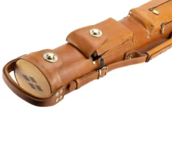 Tango Pampa Tan 3 Butt 7 Shaft Leather Cue Case -Cue Craft tapm37 tan 03