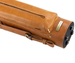 Tango Pampa Tan 3 Butt 7 Shaft Leather Cue Case -Cue Craft tapm37 tan 04