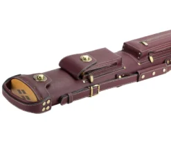 Tango Zorzal Burgundy 2 Butt 4 Shaft Hard Case -Cue Craft tazm24 burgundy 03