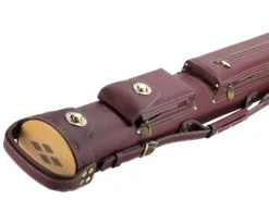 Tango Zorzal Burgundy 3 Butt 6 Shaft Hard Case -Cue Craft tazm36 burgundy 03
