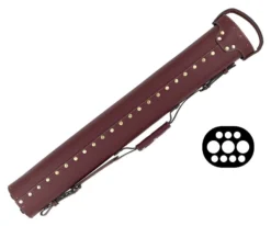 Tango Zorzal Burgundy 3 Butt 7 Shaft Hard Case -Cue Craft tazm37 burgundy 02