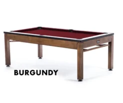 Tucson 3-in-1 Outdoor Pool/Dining/Ping Pong Table From Spencer Marston - FREE Installation -Cue Craft tucson burgundy