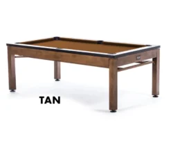 Tucson 3-in-1 Outdoor Pool/Dining/Ping Pong Table From Spencer Marston - FREE Installation -Cue Craft tucson tan